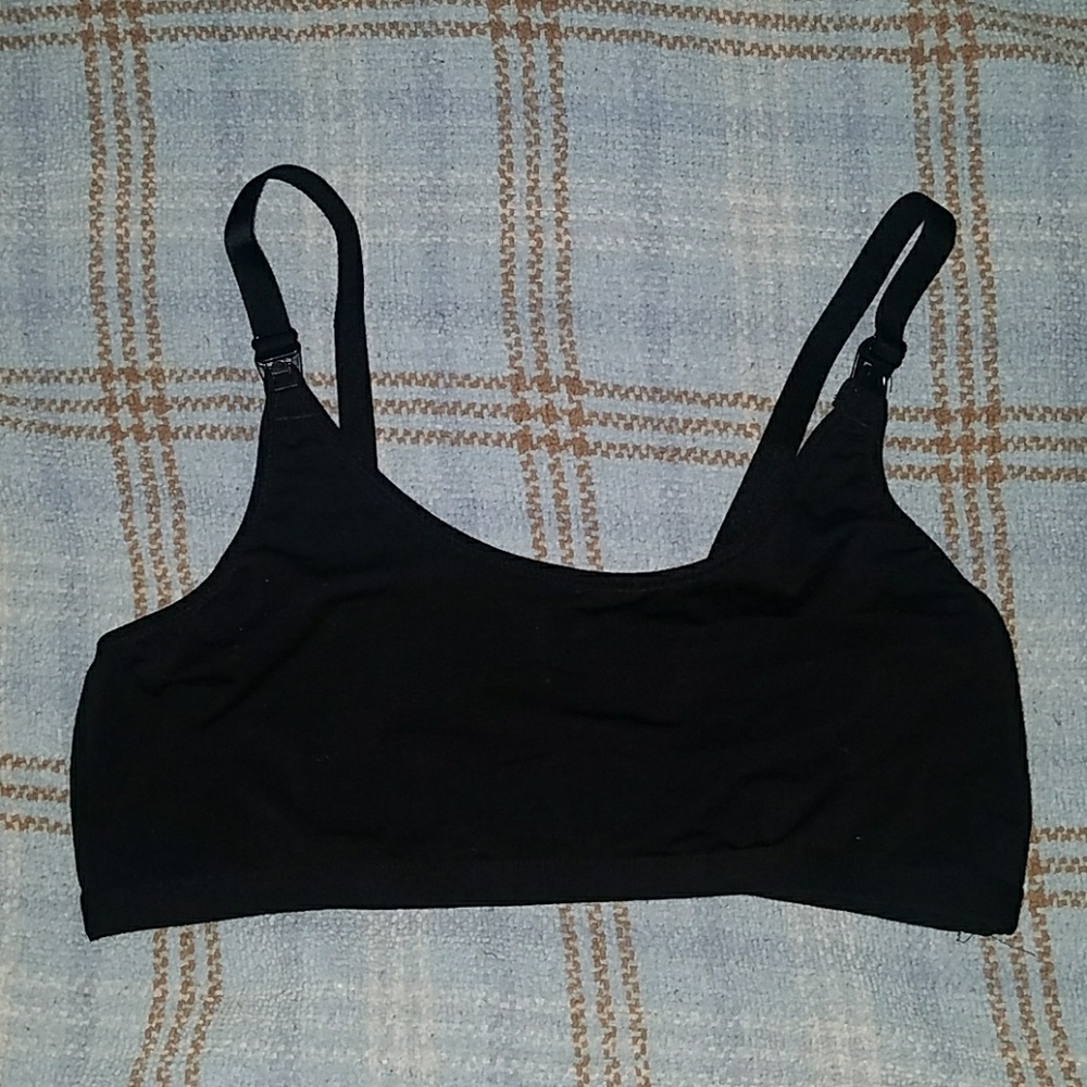 New black Maternity Nursing Bra